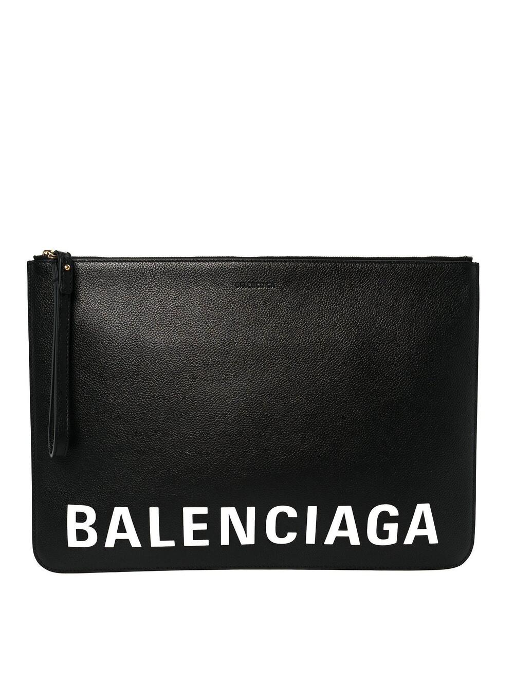 Balenciaga Calfskin Logo Large Cash #359236B50B